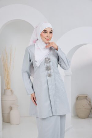 Kebaya Aisyah Mystic Grey