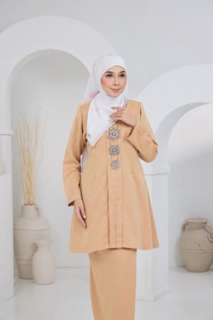 Kebaya Aisyah Mustard