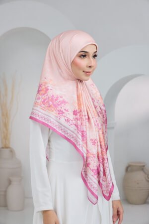 Cahaya Cinta Sakura Pink Orange