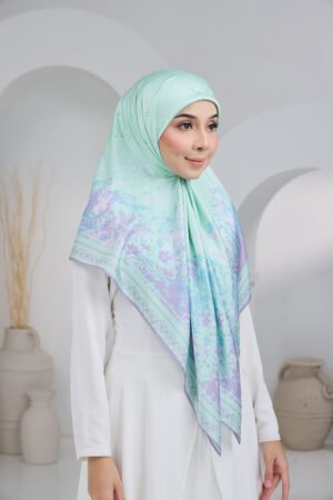 Cahaya Cinta Sakura Green Purple