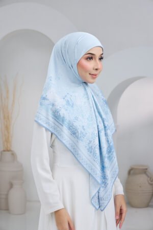 Cahaya Cinta Sakura White Blue