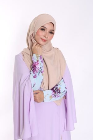Jubah Daisy Light Purple