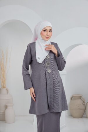 Kebaya Aisyah Grey