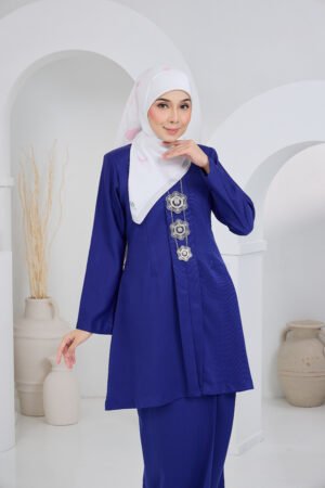 Kebaya Aisyah Royal Blue