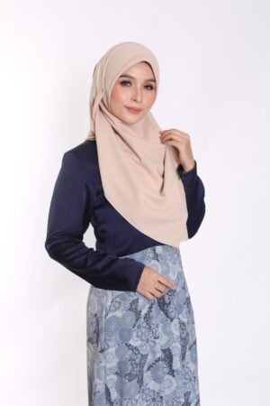 Jubah Al Malika Dark Blue